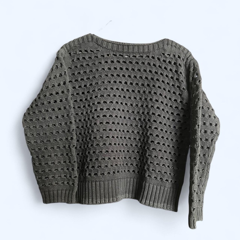 Halogen Olive Knit Sweater